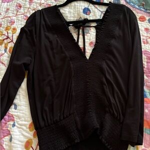 Elegant Black Women's Top